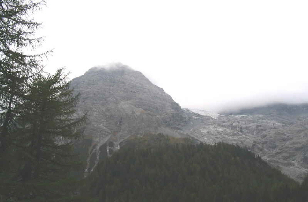 Der Ortler Gletscher (kaum noch Eis!)