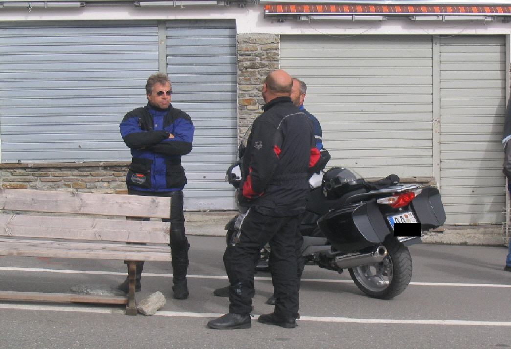 Pause oben auf dem Stilfserjoch